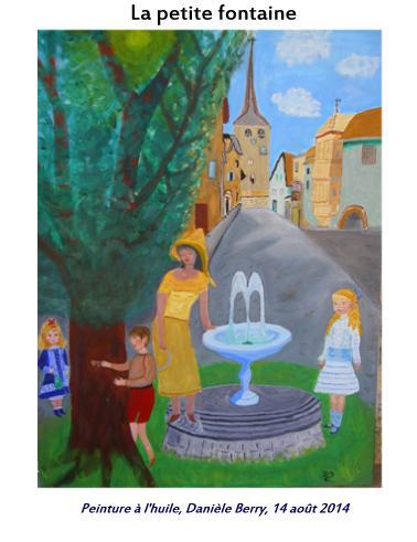 La petite fontaine tableau